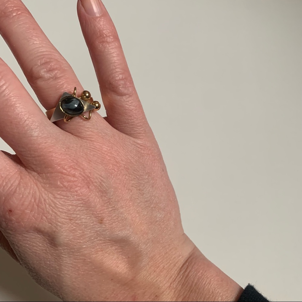 Christophe Poly Abstract Ring - Picture 6 of 6